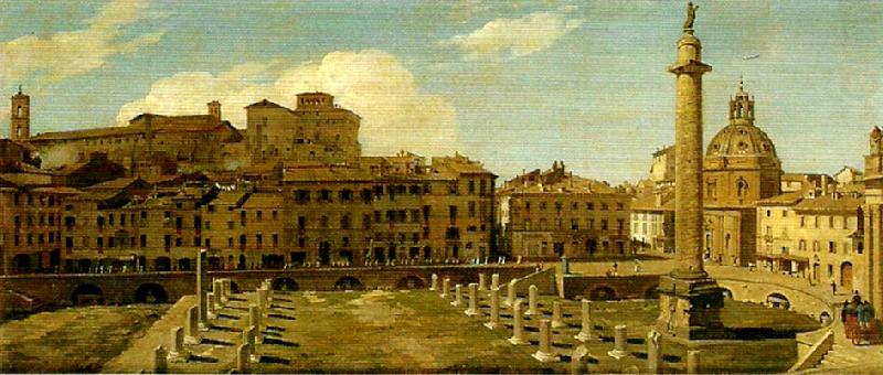 view of the forum of trajan rome, Charles Lock Eastlake